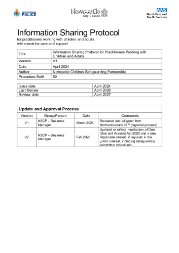 59 NSCP Information Sharing Protocol